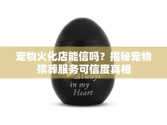 宠物火化店能信吗?揭秘宠物殡葬服务可信度真相 宠物火化店能信吗?揭秘宠物殡葬服务可信度真相