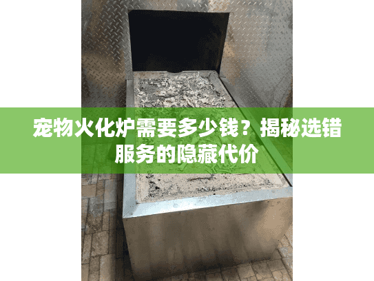 宠物火化炉需要多少钱？揭秘选错服务的隐藏代价