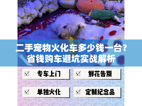二手宠物火化车多少钱一台？省钱购车避坑实战解析