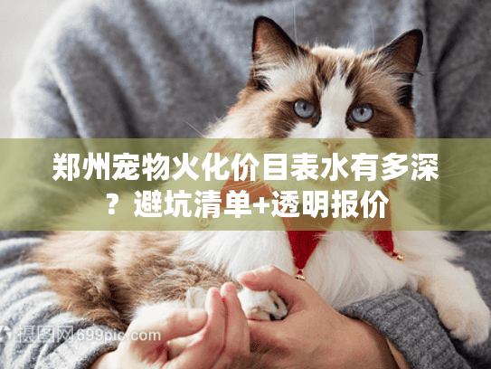 郑州宠物火化价目表水有多深?避坑清单+透明报价 郑州宠物火化价目表水有多深?避坑清单+透明报价