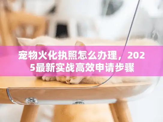 宠物火化执照怎么办理,2025最新实战高效申请步骤 宠物火化执照怎么办理,2025最新实战高效申请步骤