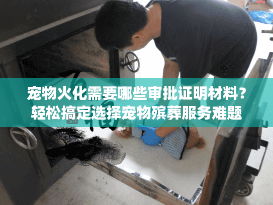 宠物火化需要哪些审批证明材料?轻松搞定选择宠物殡葬服务难题 宠物火化需要哪些审批证明材料?轻松搞定选择宠物殡葬服务难题