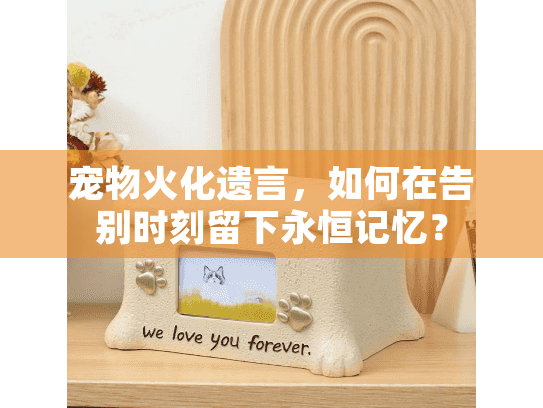 宠物火化遗言，如何在告别时刻留下永恒记忆？