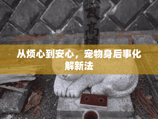从烦心到安心，宠物身后事化解新法