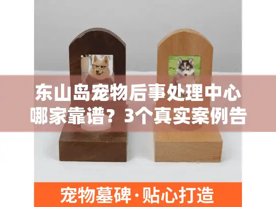 东山岛宠物后事处理中心哪家靠谱？3个真实案例告诉你如何体面送别毛孩
