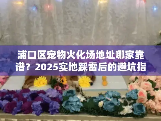 浦口区宠物火化场地址哪家靠谱?2025实地踩雷后的避坑指南 浦口区宠物火化场地址哪家靠谱?2025实地踩雷后的避坑指南