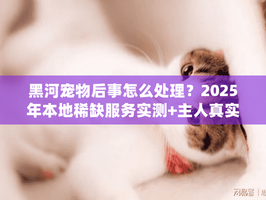 黑河宠物后事怎么处理?2025年本地稀缺服务实测+主人真实经历 黑河宠物后事怎么处理?2025年本地稀缺服务实测+主人真实经历