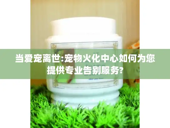 当爱宠离世:宠物火化中心如何为您提供专业告别服务? 当爱宠离世:宠物火化中心如何为您提供专业告别服务?