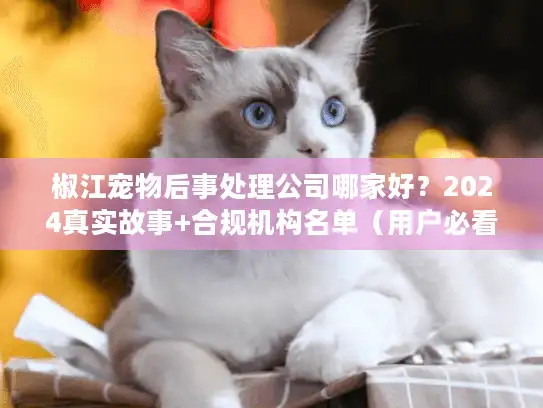 椒江宠物后事处理公司哪家好？2024真实故事+合规机构名单（用户必看）