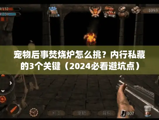宠物后事焚烧炉怎么挑？内行私藏的3个关键（2024必看避坑点）