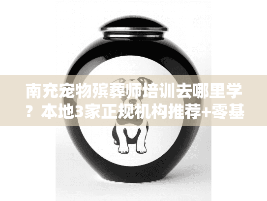 南充宠物殡葬师培训去哪里学？本地3家正规机构推荐+零基础入行全流程