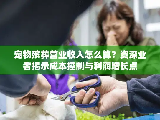 宠物殡葬营业收入怎么算？资深业者揭示成本控制与利润增长点