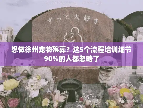 想做徐州宠物殡葬？这5个流程培训细节90%的人都忽略了