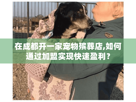 在成都开一家宠物殡葬店,如何通过加盟实现快速盈利? 在成都开一家宠物殡葬店,如何通过加盟实现快速盈利?