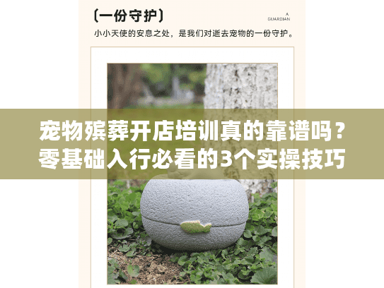 宠物殡葬开店培训真的靠谱吗？零基础入行必看的3个实操技巧+1个真实案例拆解