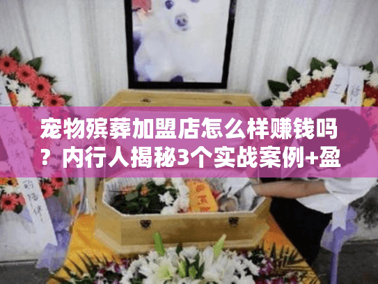 宠物殡葬加盟店怎么样赚钱吗？内行人揭秘3个实战案例+盈利真相