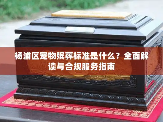 杨浦区宠物殡葬标准是什么？全面解读与合规服务指南