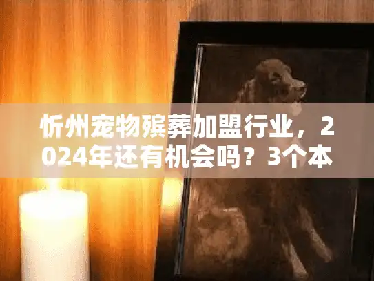 忻州宠物殡葬加盟行业，2024年还有机会吗？3个本地人忽略的盈利点曝光