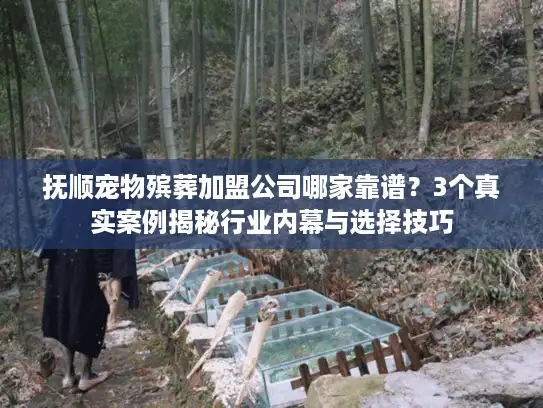 抚顺宠物殡葬加盟公司哪家靠谱？3个真实案例揭秘行业内幕与选择技巧