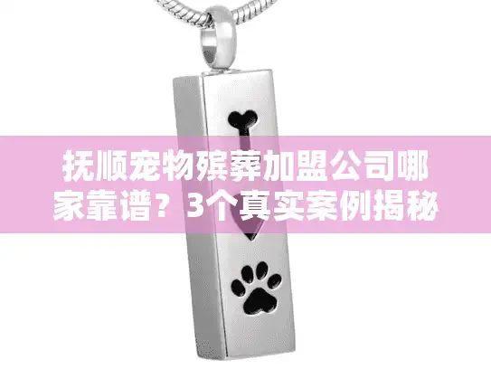 抚顺宠物殡葬加盟公司哪家靠谱？3个真实案例揭秘行业内幕与选择技巧