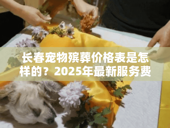 长春宠物殡葬价格表是怎样的？2025年最新服务费用解析