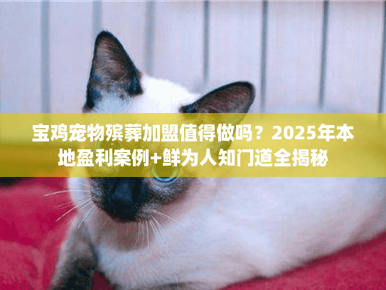 宝鸡宠物殡葬加盟值得做吗？2025年本地盈利案例+鲜为人知门道全揭秘