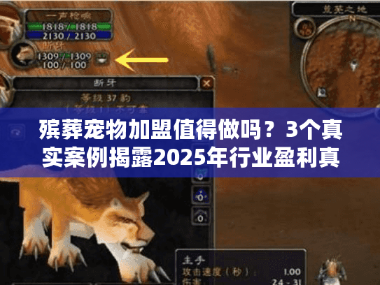 殡葬宠物加盟值得做吗？3个真实案例揭露2025年行业盈利真相