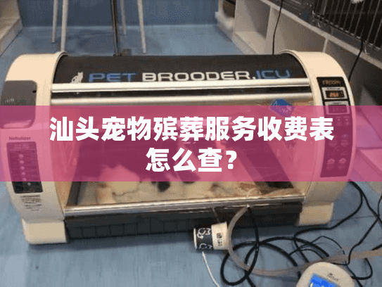 汕头宠物殡葬服务收费表怎么查? 汕头宠物殡葬服务收费表怎么查?