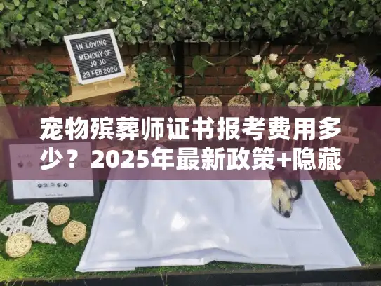宠物殡葬师证书报考费用多少?2025年最新政策+隐藏成本全揭秘 宠物殡葬师证书报考费用多少?2025年最新政策+隐藏成本全揭秘