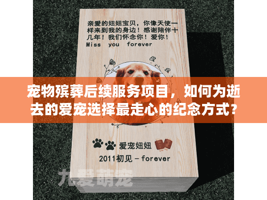 宠物殡葬后续服务项目，如何为逝去的爱宠选择最走心的纪念方式？