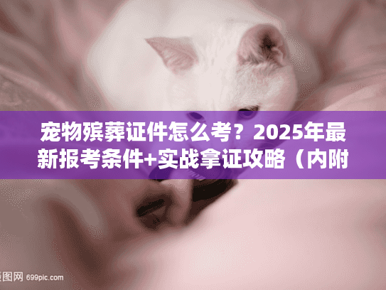 宠物殡葬证件怎么考？2025年最新报考条件+实战拿证攻略（内附稀缺资料）