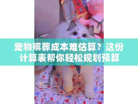 宠物殡葬成本难估算？这份计算表帮你轻松规划预算