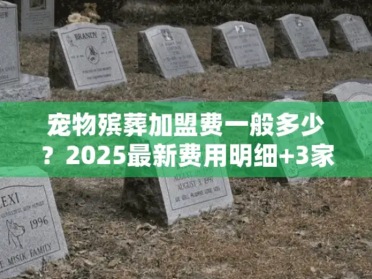 宠物殡葬加盟费一般多少?2025最新费用明细+3家真实加盟案例拆解(含隐藏成本) 宠物殡葬加盟费一般多少?2025最新费用明细+3家真实加盟案例拆解(含隐藏成本)