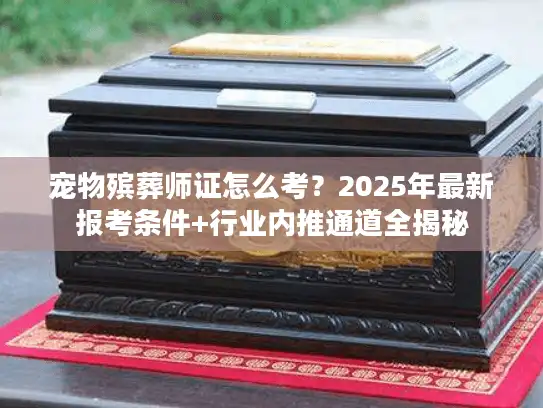 宠物殡葬师证怎么考?2025年最新报考条件+行业内推通道全揭秘 宠物殡葬师证怎么考?2025年最新报考条件+行业内推通道全揭秘