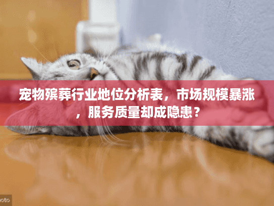 宠物殡葬行业地位分析表，市场规模暴涨，服务质量却成隐患？