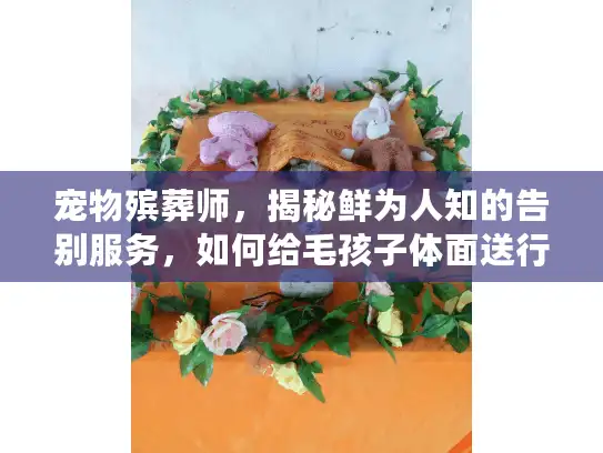 宠物殡葬师，揭秘鲜为人知的告别服务，如何给毛孩子体面送行？