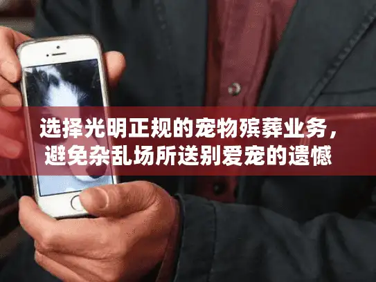 选择光明正规的宠物殡葬业务,避免杂乱场所送别爱宠的遗憾 选择光明正规的宠物殡葬业务,避免杂乱场所送别爱宠的遗憾