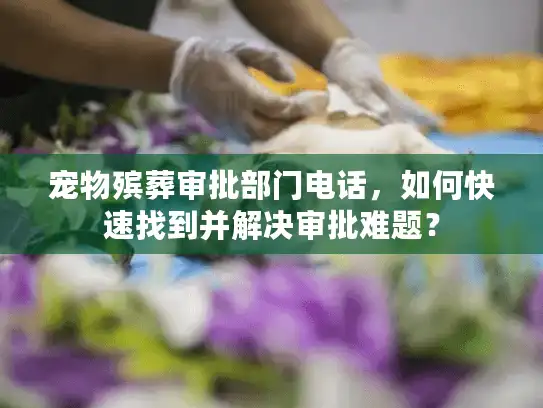 宠物殡葬审批部门电话,如何快速找到并解决审批难题? 宠物殡葬审批部门电话,如何快速找到并解决审批难题?
