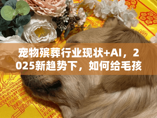 宠物殡葬行业现状+AI，2025新趋势下，如何给毛孩子一个体面告别？