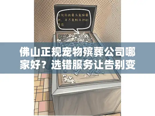 佛山正规宠物殡葬公司哪家好?选错服务让告别变煎熬 佛山正规宠物殡葬公司哪家好?选错服务让告别变煎熬