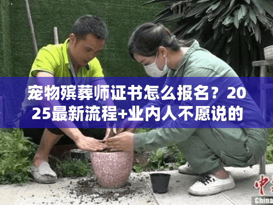宠物殡葬师证书怎么报名？2025最新流程+业内人不愿说的3个关键门槛