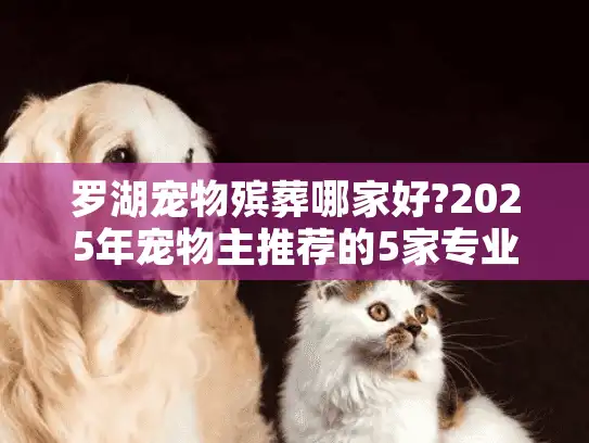 罗湖宠物殡葬哪家好?2025年宠物主推荐的5家专业机构服务对比