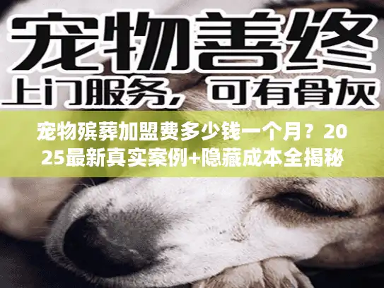 宠物殡葬加盟费多少钱一个月?2025最新真实案例+隐藏成本全揭秘 宠物殡葬加盟费多少钱一个月?2025最新真实案例+隐藏成本全揭秘