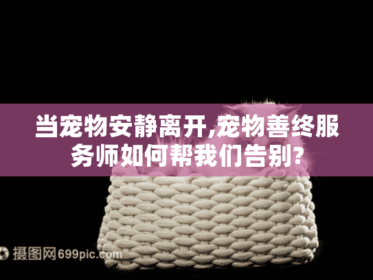 当宠物安静离开,宠物善终服务师如何帮我们告别? 当宠物安静离开,宠物善终服务师如何帮我们告别?