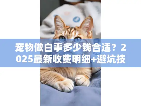 宠物做白事多少钱合适?2025最新收费明细+避坑技巧(真实案例揭秘) 宠物做白事多少钱合适?2025最新收费明细+避坑技巧(真实案例揭秘)