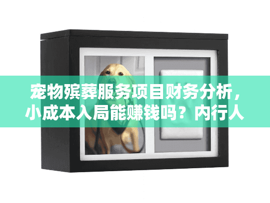 宠物殡葬服务项目财务分析，小成本入局能赚钱吗？内行人揭秘3个盈利关键点