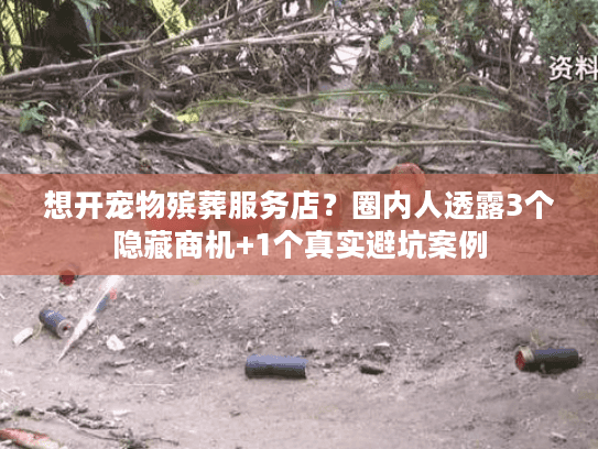 想开宠物殡葬服务店?圈内人透露3个隐藏商机+1个真实避坑案例 想开宠物殡葬服务店?圈内人透露3个隐藏商机+1个真实避坑案例