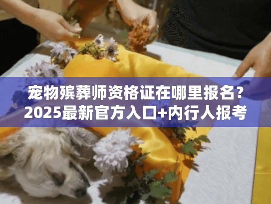 宠物殡葬师资格证在哪里报名？2025最新官方入口+内行人报考避坑攻略