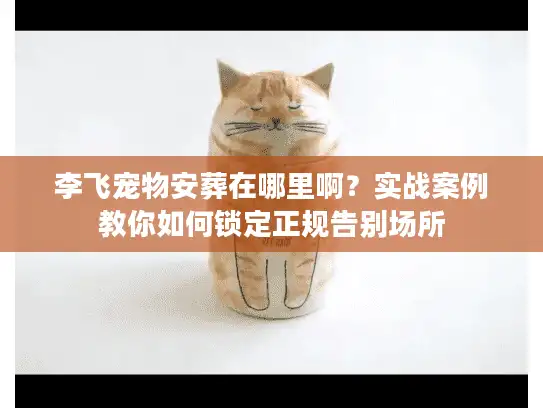 李飞宠物安葬在哪里啊?实战案例教你如何锁定正规告别场所 李飞宠物安葬在哪里啊?实战案例教你如何锁定正规告别场所