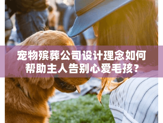 宠物殡葬公司设计理念如何帮助主人告别心爱毛孩？